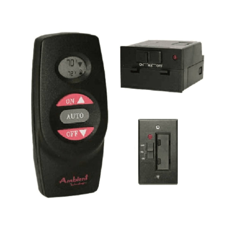Ambient RCST Fireplace Remote Control with On/Off Thermostat