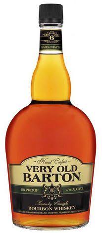 Barton Very Old Bourbon, 86 Proof, 1 L Bottle