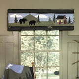 Donna Sharp Bear Lake Valance and Runner