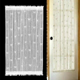 Heritage Lace Dragonfly Door Panel, 45 x 63 in., Ecru, Style 7185E-4563DP
