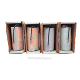 Zaphir Jeweled Colored Chime Set for All 4 Seasons: Spring, Summer, Autumn and Winter