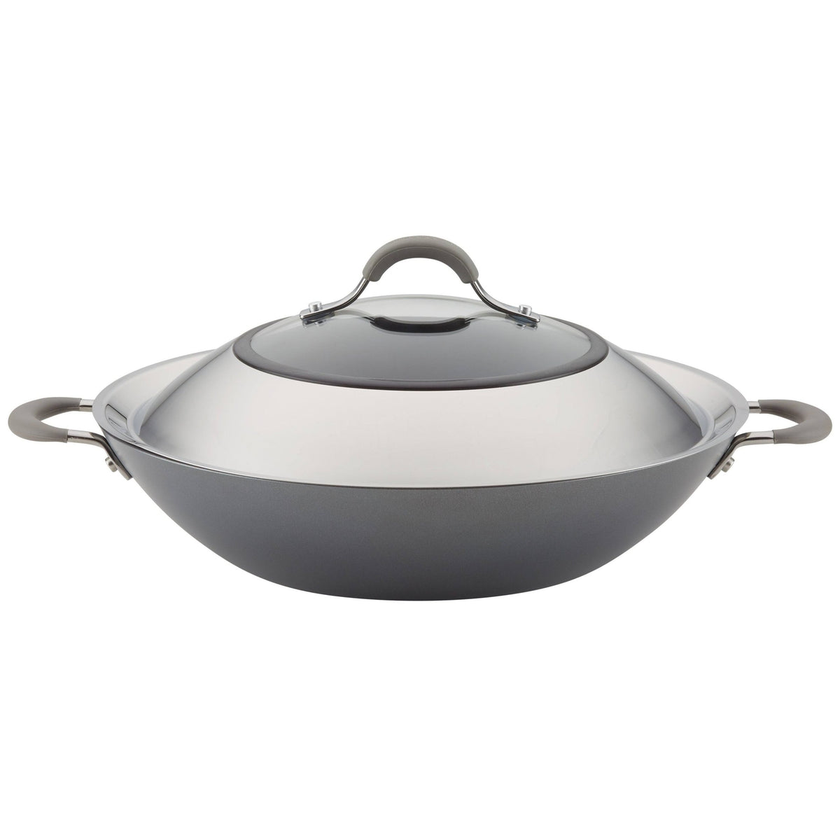 Circulon Elementum 14-Inch Covered Wok, 1 Wok