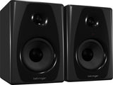 Behringer Studio 50USB Pair of 150W Bi-Amped Reference Monitor Speakers with USB Input and High-Resolution Audio
