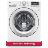 LG WM3270CW Front-Load Washer, 4.5 Cu. Ft. Capacity, White
