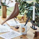Vitra Eames House Bird in Walnut