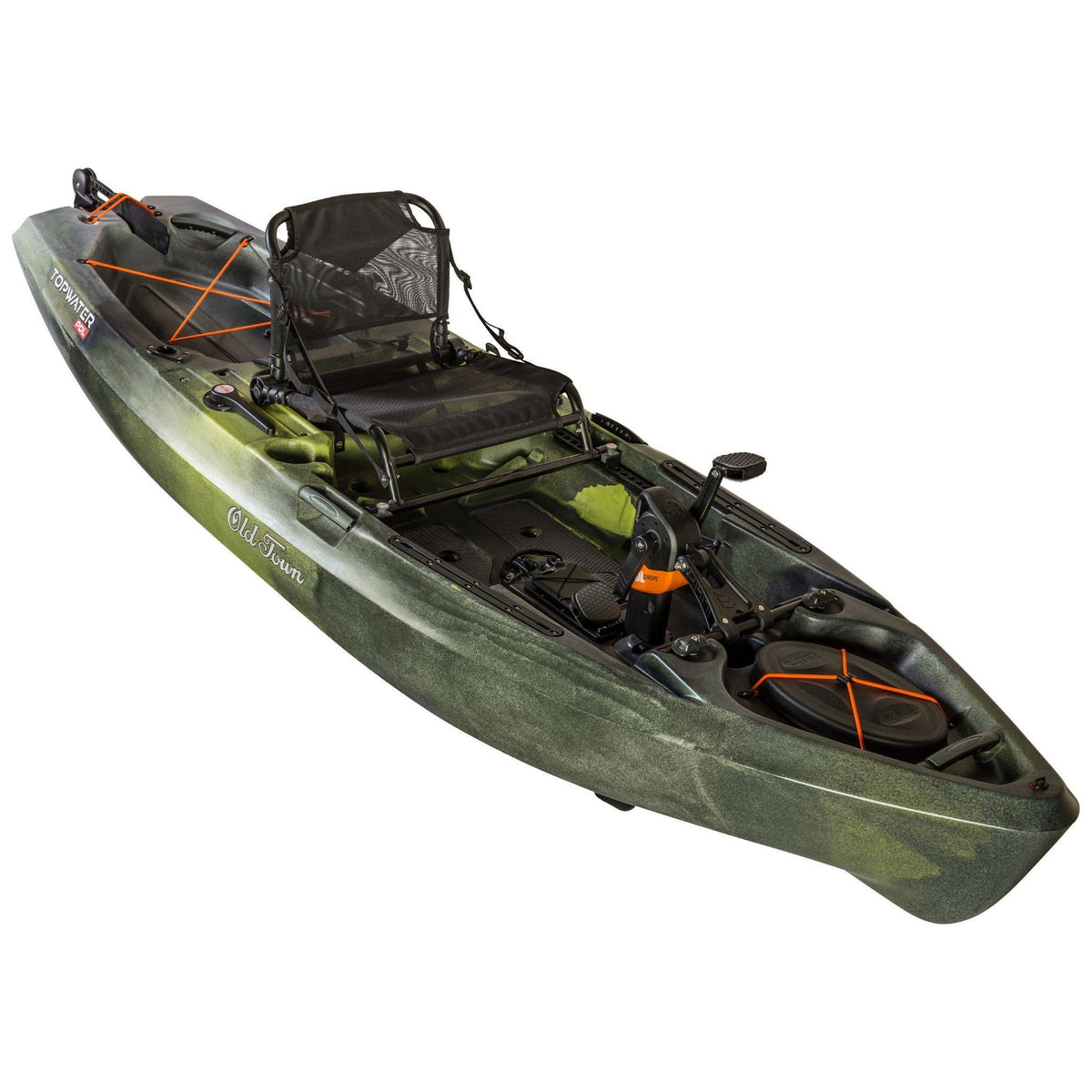 Old Town Topwater 106 PDL Fishing Kayak with Pedal Drive