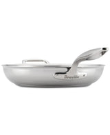 Breville Thermal Pro Clad Stainless Steel Fry Pan, 12.5×22, with Helper Handle