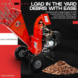 GreatCircleUSA 7 HP Gas-Powered Mini Wood Chipper, Shredder and Mulcher with 3-Inch Maximum Wood Capacity, EPA/CARB Certified for Fire Prevention and Building Firebreaks
