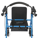 Medline Basic Steel Rollator for Everyday Mobility Support