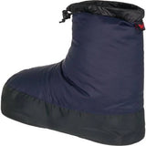 Navy Blue Down Booties, Size S by Western Mountaineering