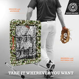 ALAGPRO The Original 9-Hole Baseball and Softball Pitching Net with Strike Zone Pocket and Pitching Target