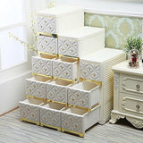 Tall Narrow Corner Cabinet with Removable Design, Storage Drawers and Casters for Bathroom, Kitchen, Laundry Room, Living Room or Bedroom