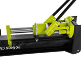 Sun Joe 10-Ton Hydraulic Log Splitter, Green, LJ10M