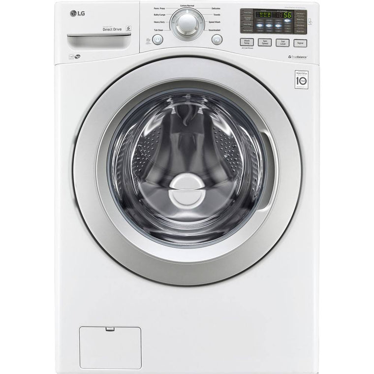 LG WM3270CW Front-Load Washer, 4.5 Cu. Ft. Capacity, White