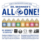 Dr. Bronners Pure-Castile Liquid Soap, Peppermint Scent, 1 Gallon
