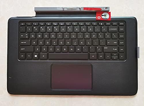 Kilter Replacement US Backlit Keyboard with Battery, KBBTA2811, Compatible with HP Envy X2 13-J Series Models