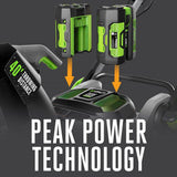 Ego Power+ SNT2110 Peak Power Snow Blower with Steel Auger, Bare Tool