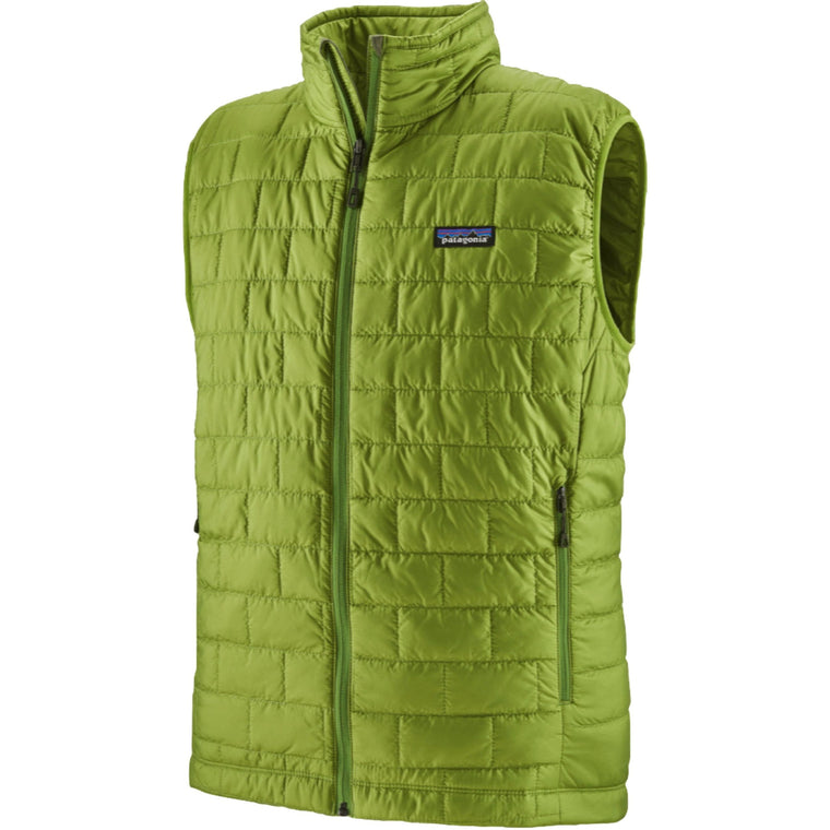 Patagonia Mens Nano Puff Vest in Supply Green, Size XL