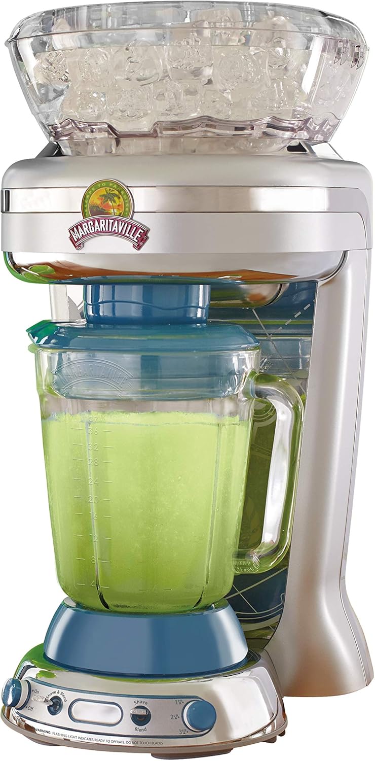 Margaritaville Key West Frozen Concoction Maker with XL Ice Reservoir and Easy-Pour Jar