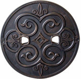 Bronze Metal Skimmer Lid for Casa Newport, Model 20-01011, Measuring 9.9×22