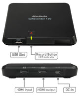 Avermedia EzRecorder ER130 for HD HDMI Video Capture, PVR/DVR Recording with Scheduled Recording