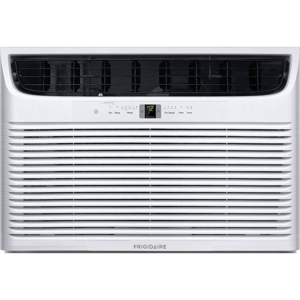 Frigidaire 25,000 BTU Window Air Conditioner with Supplemental Heat, Slide-Out Chassis and White Finish