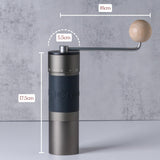 KINGrinder K6 Manual Coffee Grinder with Straight Handle