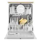 Whirlpool 24-Inch Portable Dishwasher with Front Controls, Tall Tub and White Finish