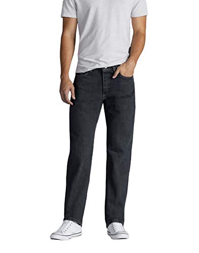 Lee Mens Relaxed-Fit Straight-Leg Jeans