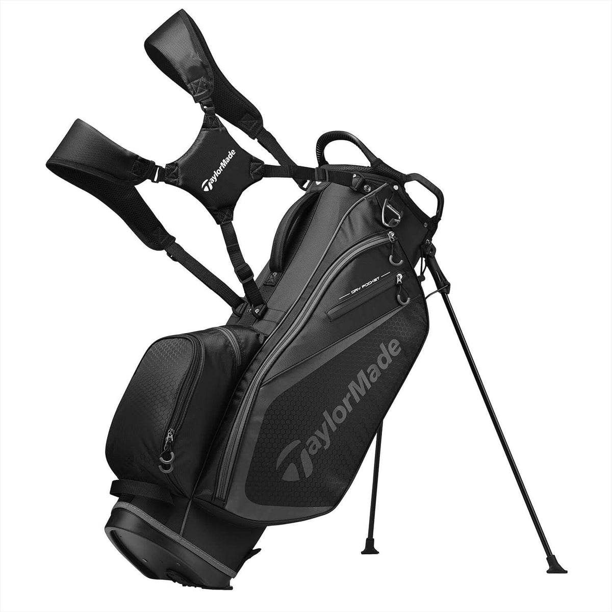 TaylorMade Select Golf Stand Bag in Black/Charcoal