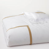 Matouk Lowell King Duvet in Blue
