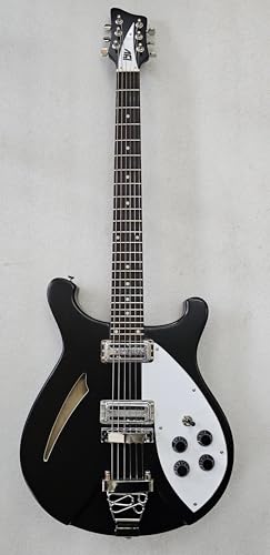IYV-IRK-300 Semi-Hollow Electric Guitar, Black