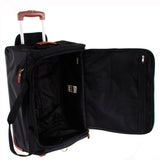 Brics X-Bag 21×22 Carry-On Rolling Duffle Bag in Violet