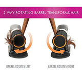 Pink Instyler Max 2-Way Rotating Iron for Versatile Hair Styling