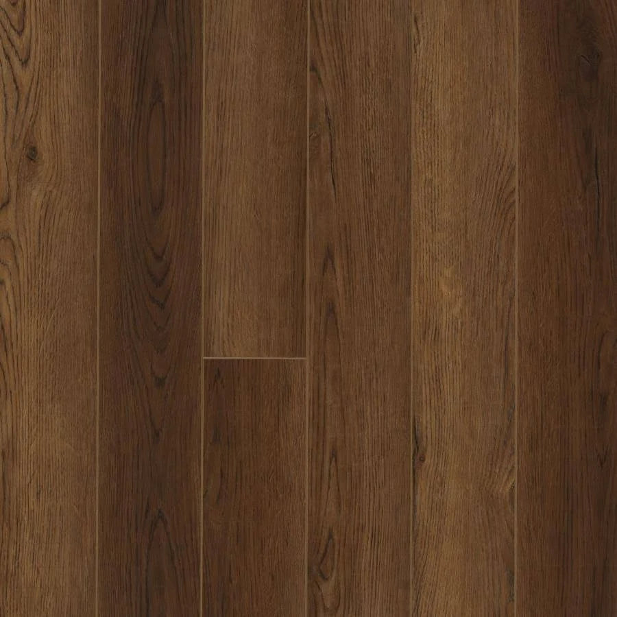 SmartCore Coweta Oak Luxury Vinyl Plank Flooring, 11-Piece Set, 5-in x 48.03-in, Brown, LX61700556