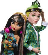 Monster High Howliday Love Edition Collectible Doll 2-Pack with Cleo De Nile and Deuce Gorgon