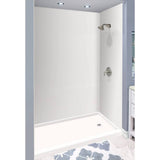 Transolid Expressions Tub/Shower Wall Kit, 32-in x 60-in x 96-in, White