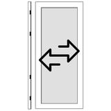 Larson Signature Classic Full-View Aluminum Storm Door, 32 in. x 81 in., Black, Model 1490405107
