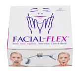 Facial Flex Exercise and Neck-Toning Kit with 8 oz and 6 oz Bands plus Case
