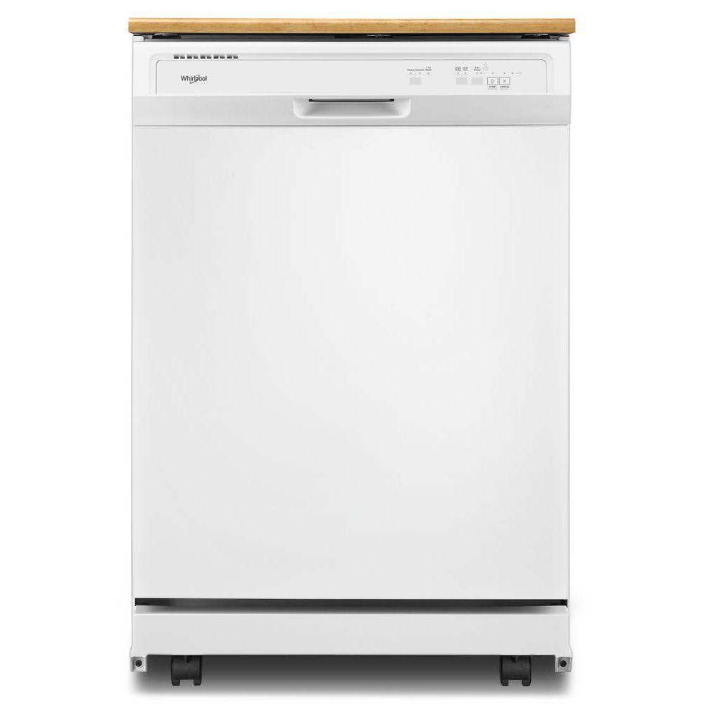 Whirlpool WDP370PAHW Portable Dishwasher in White