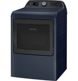 GE Profile PTD90GBPT 27-Inch Gas Dryer with 7.3 Cu. Ft. Capacity, Blue