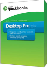 QuickBooks Desktop Pro 2017 Software for Windows