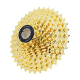 VG SPORTS 10-Speed Bicycle Cassette with Multiple Gear Options: 11-25T, 11-28T, 11-32T, 11-36T, 11-40T, 11-42T and 11-46T, Compatible with Shimano and SRAM Mountain or Road Bikes