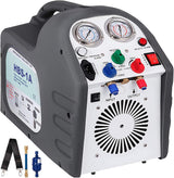 VEVOR Portable Refrigerant Recovery Machine, 1/2HP 115V Unit with 558psi Capacity for Automotive HVAC and Air Conditioning Repair