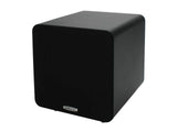 Polk Audio PSW111 8-Inch Compact Powered Subwoofer, Black