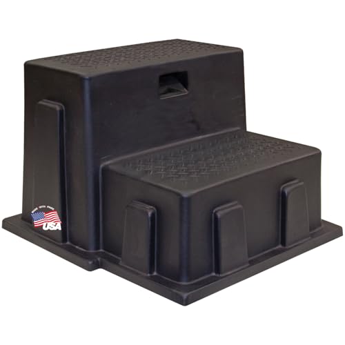 Buyers Products 3013658 Lightweight Polymer Step with Non-Skid Surface for Campers, RVs and Boats