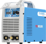 YESWELDER TIG-205DS 205 Amp Dual-Voltage Welder, HF TIG, Stick & Arc Functions with Foot Pedal, 110 & 220V