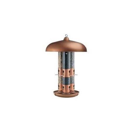Woodstream Perky Pet 7103-2 Tube Bird Feeder with Triple Copper Finish