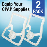 2-Pack Impresa Water Chamber Gaskets Compatible with ResMed AirSense 10 and AirCurve 10 HumidAir CPAP Supplies