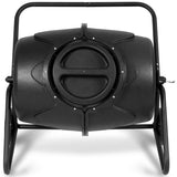 Costway 50-Gallon Wheeled Compost Tumbler for Garden Waste